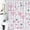 White Heart (10), variant on White Heart Style Shower Curtain Heart Print Bathroom Decor Shower Curtain 66inx72in(with 12 Hooks)