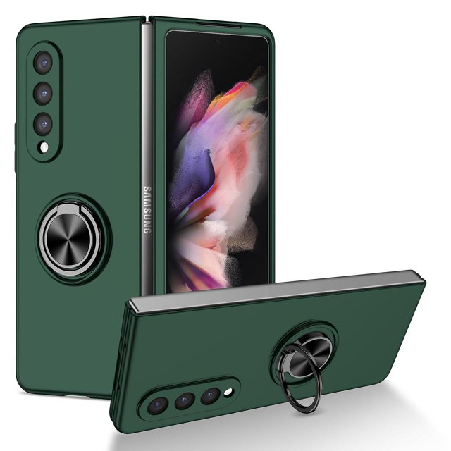 Étui avec Support Antidérapant Compatible Samsung Galaxy Z Fold 4 Étui de Protection Anti-Chute Anti-Empreintes Digitales