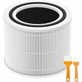 thumbnail image 1 of xianlin-Core 300 Replacement Filter for LEVOIT Core 300 and Core 300S Purifier, 3-in-1 H13 True HEPA Replacement Activated Carbon Filter,Compared to Part # Core 300-RF (White), 1 of 4