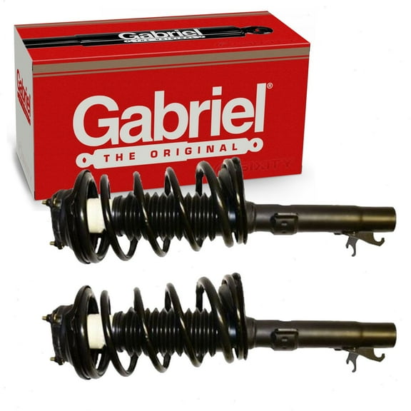 2 pc Gabriel G57064 ReadyMount Suspension Strut & Coil Springs for Assembly Shock Shocks Struts