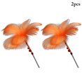 thumbnail image 1 of 2PCS Cat Feather Teaser Interactive Belle Chat Jouet Interactif Chat Teaser Baguette, 1 of 10