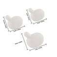 thumbnail image 2 of HONMEET 15 Pcs Inserts à Bulles en Silicone pour Activités Familiales Bricolage Style Rond, 2 of 8