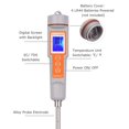 thumbnail image 4 of Soil Tester 3 in 1 Multifunction EC/ TDS/ Temperature Digital Soil Test Probe Meter with Backlight Screen Portable Soil Salinity Tester for Greenhouse Garden Farm Orchard, 4 of 7