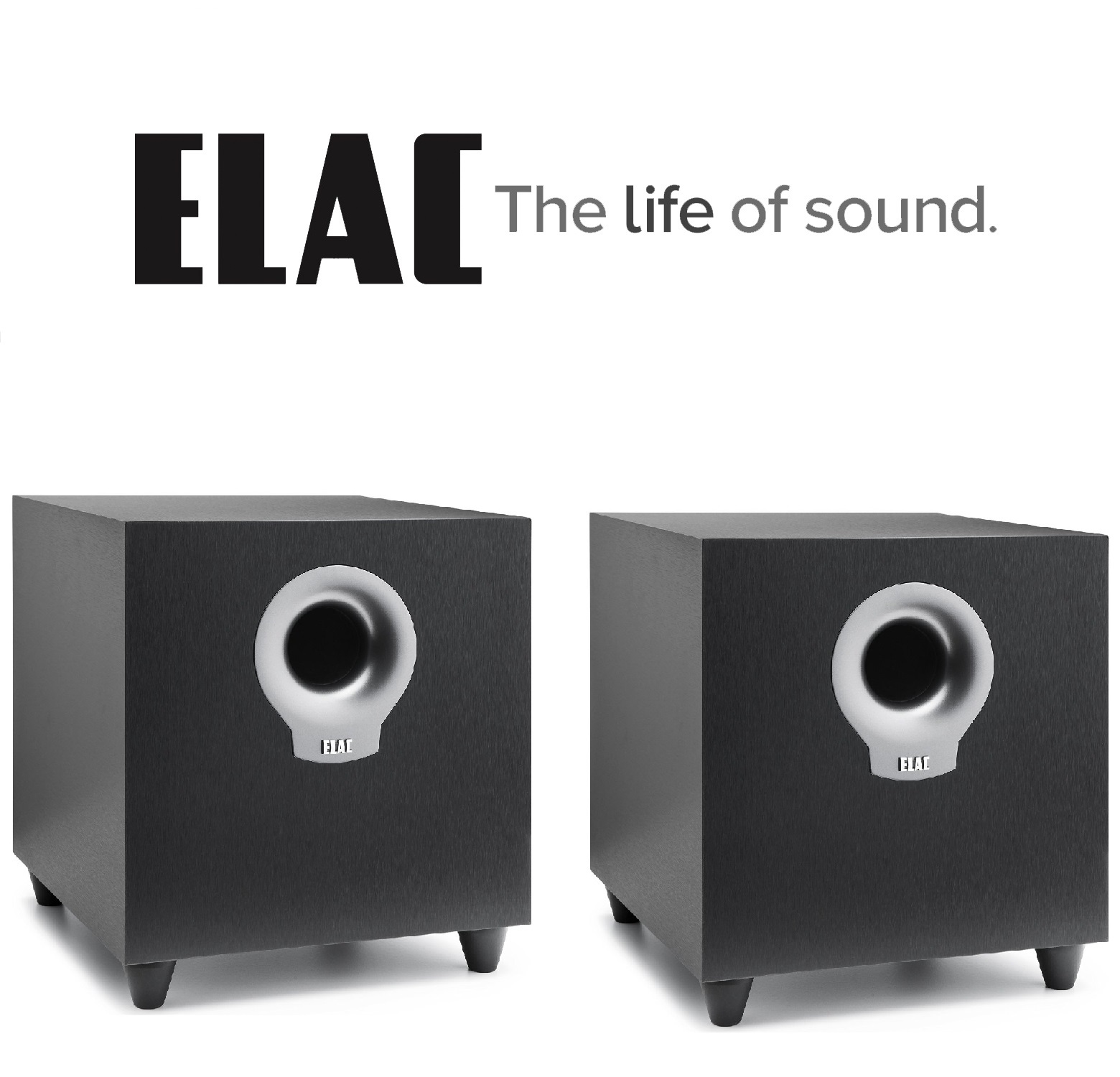 elac s10 debut series 200 watt powered subwoofer