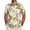 Yellow, variant on BUWTTED Mens Shirts Summer Short Sleeve Button Down Lapel Floral Print Beach Hawaiian Vacation Shirts Light Blue L