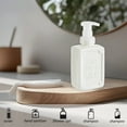 thumbnail image 4 of Beige Refillable Soap Dispenser With Pump For Bathroom Kitchen And Hand Wash Station, 4 of 6