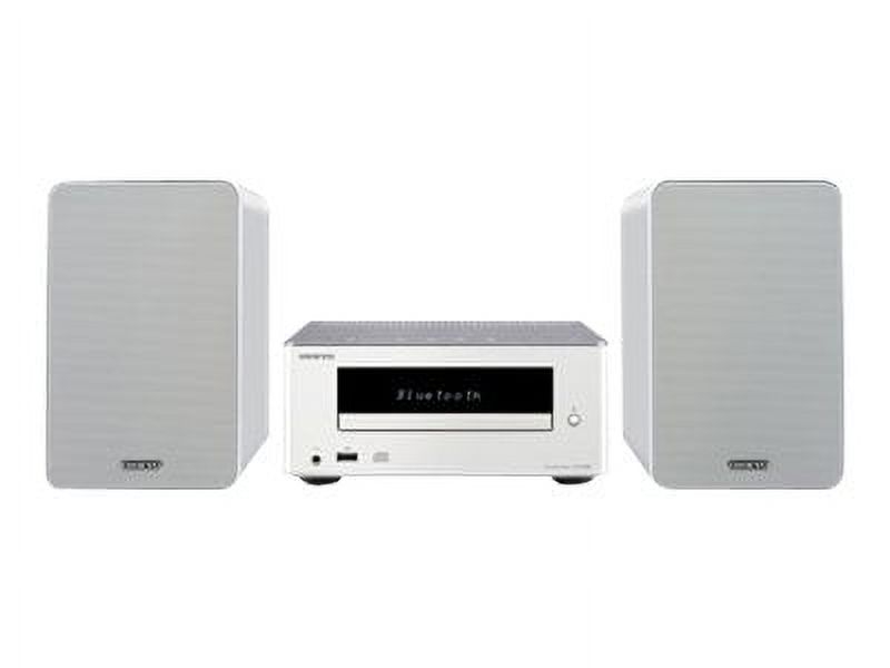 Onkyo CS-355 Mini Hi-Fi System, 30 W RMS, iPod Supported, White - image 2 of 12