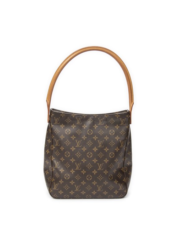 Pre-Owned Louis Vuitton Brown Looping GM Shoulder Bag Monogram Canvas