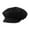 Black, variant on QccHieUs Flat Cap Retro Comfortable Creative Spring Summer Newsboy Hat for Dating Driving Black