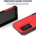thumbnail image 3 of Funda para Samsung Galaxy A53 5g, funda para Galaxy A53 5g adopta una carcasa dura de grado militar con silicona suave que absorbe los golpes, dos en uno, doble celda de protección, 3 of 5