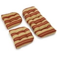thumbnail image 1 of U-Shaped Spun Polyester Tufted Settee Cushion Set (Set of 3), 1 of 1