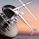 thumbnail image 5 of 2×Ambientador de Aire para Automóvil Avión de Energía Solar Aleación de Aluminio Apto para Gloria ambientador de coche, 5 of 8