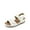 WHITE, variant on DREAM PAIRS Women's Comfortable Dressy Flats Sandals Open Toe One Band Casual Walking Sandals for Summer