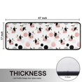 thumbnail image 5 of Kitchen Rugs Sets Of 2,White Cow Head Dot Pattern Anti Fatigue Kitchen Mat Rugs Non Slip Washable,Decorative Kitchen Floor Mats for Kitchen,Sink,Laundry,17"x47"+17"x47", 5 of 5