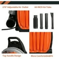 thumbnail image 2 of WETLA 63cc Backpack Leaf Blower,2-Stroke Gas Powered Snow Blower,6800 RPM Commercial Grade Multi-Purpose Blower with Adjustable Tube,for Lawn,Snow Removal, and Construction Sites, 2 of 8