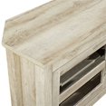 thumbnail image 3 of Pemberly Row 44" Console de Télévision en Bois d'Angle en Chêne Blanc, 3 of 4