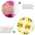 thumbnail image 2 of 42 Sheets Clothing Labels Stickers Number 1-100 for Storage Bins, 2 of 6