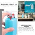thumbnail image 2 of Press Type Alcohol Liquid Push Down Pump Dispenser Empty Bottle Dispenser Bottle, 2 of 6