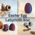 thumbnail image 5 of Mystery Egg Puzzle Box, Money Puzzle Box for Cash Gift, Birthday Wedding Easter Xmas Holiday Celebration Money Gift Ideas, Easter Basket Stuffers, 5 of 8