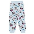 thumbnail image 2 of Disney Minnie Mouse Fleece Drop Shoulder Sweatshirt and Jogger Pants Outfit Set Toddler to Big Kid, 2 of 5