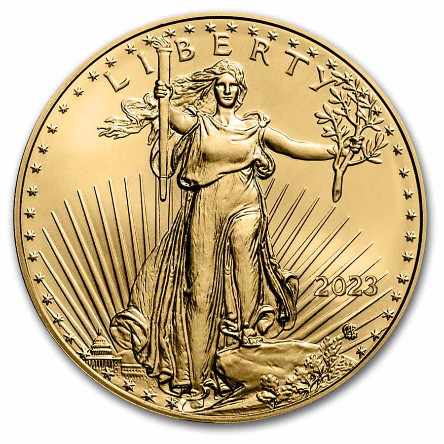 Buy 2023 14 oz American Gold Eagle Coin Online Oman | Ubuy