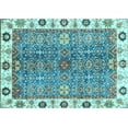 thumbnail image 1 of Ahgly Company Indoor Rectangle Oriental Light Blue Traditional Area Rugs, 5' x 8', 1 of 4