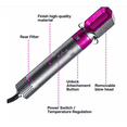 thumbnail image 3 of MesaSe Curling Iron 5 in 1 Multi-function Interchangeable Styling Hair Comb Set with 360°Swivel Cord Instant Heat Ceramic Triple Barrel Wand Curling Iron White, 3 of 5