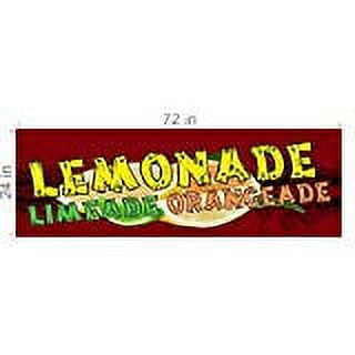 Lemonade Limeade Orangeade Banner 2 x 6