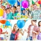 thumbnail image 4 of Paquete de 100 globos de látex, palos de soporte transparentes, palos de soporte para ramo de frutas y fresas, palo de soporte para globos Extra rígido ER, 4 of 5