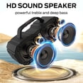 thumbnail image 3 of Altavoz Bluetooth BUGANI Shock impermeable 60W negro, 3 of 7