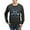 Charcoal, variant on - Argentina Football Long Sleeve T Shirt - Long Sleeve Dark T-Shirt