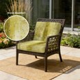 thumbnail image 2 of Outdoor Patio Cushion Covers 4 Pack Yellow Paint Patio Chair Cushion Covers with Ties and Zipper Abstract Art Graffiti Waterproof Outdoor Seat Cushion Covers for Patio Furniture 22"x20", 2 of 9