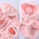 thumbnail image 1 of Albornoz para Perros, Franela Suave De Invierno, Pijamas con Capucha Engrosados, Toalla De Baño para Perros De Secado Rápido Y Absorbente, Ropa De Dormir Suave para Mascotas, Rosa, 1 of 7