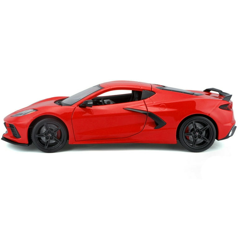 2020 Chevrolet Corvette Stingray C8 Red 1/18 Diecast Model Car by 