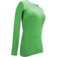 thumbnail image 3 of T-Shirt à Manches Longues Col Rond pour Femmes, 3 of 6