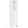 ZENSTYLE Bathroom Cabinet Slim Storage Cabinet with Adjustable Shelves ...