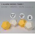 thumbnail image 4 of timer, pomodoro timer, rechargeable small cute timer, kids and classroom timer, cooking kitchen timer, exercise and study countdown timer, time manage, 4 of 5