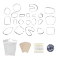 thumbnail image 2 of Coupe-Peluches en Argile Polymère, 121 Pcs Kit de Boucles d'Oreilles en Argile Polymère Ultra Réactif, 2 of 14