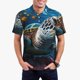 thumbnail image 1 of Fotbe Ocean Coral Turtle Camiseta Polo de Golf para Hombre con Estampado – Camisa Deportiva Transpirable con Cuello Abotonado-Medium, 1 of 6