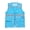 Blue, variant on Hi Vis Mesh Safety Vest with Pockets Class 2 Reflective High Visibility Work Shirt for Team Activity