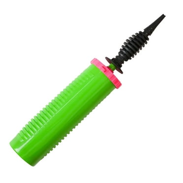 Balloon Pump Handheld Two-Way Dual Action - Hand Blower Air Pumper for Balloons - Ballon Inflator Pumping - Manual Baloon Inflators Machine (Green 1 Piece)
