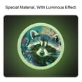 thumbnail image 2 of Raccoon Fluorescent Drawer Pulls with Screws - Round 4-Pack, Glow-in-the-Dark Knobs for Cabinets, Wardrobes, and Dressers, 2 of 6