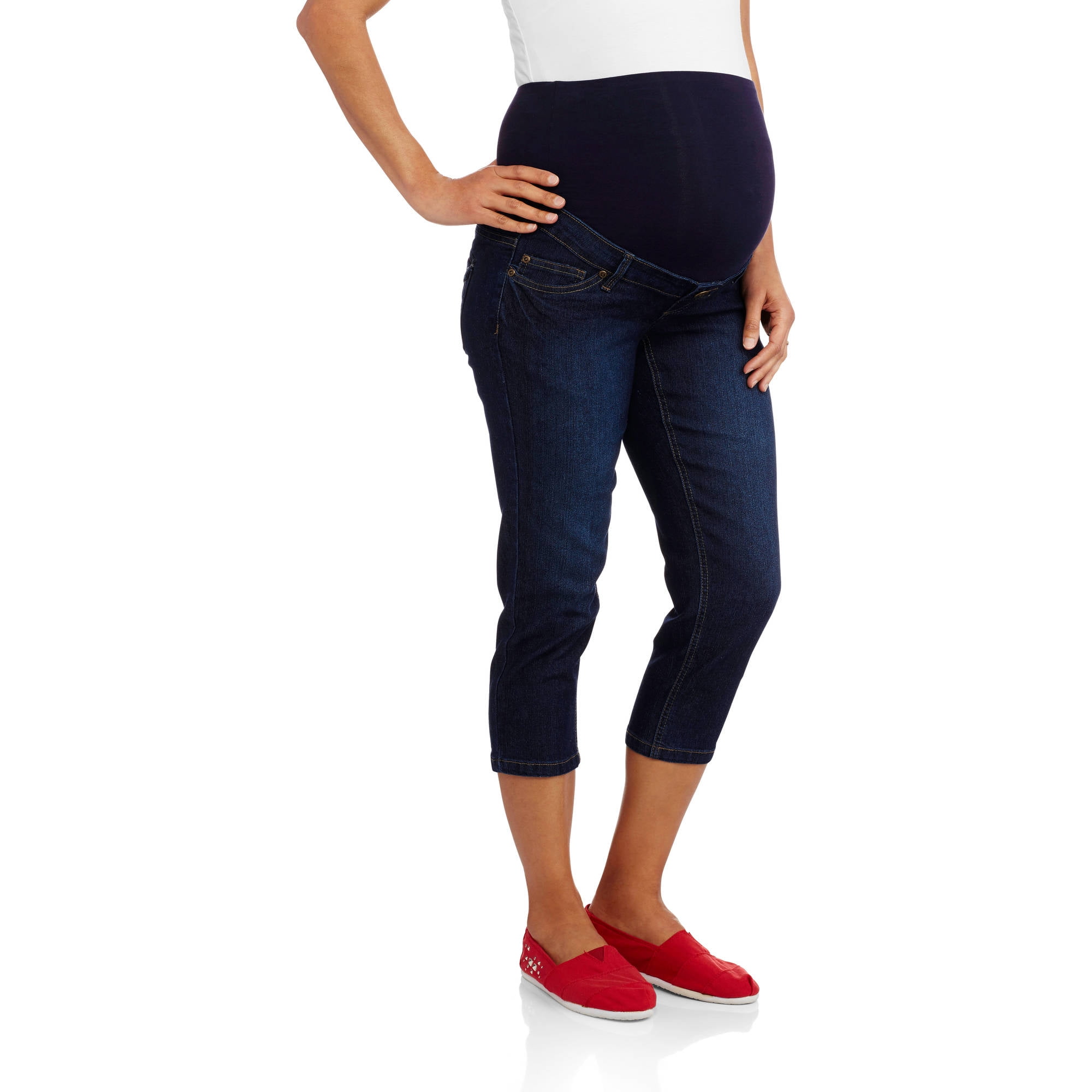 plus size jean capris