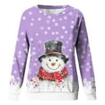 thumbnail image 4 of Girls' Autumn and Winter Printed Round Neck Long Sleeved Casual Hoodless Sweatshirt 18 Month Jacket 5-6 Years, 4 of 4