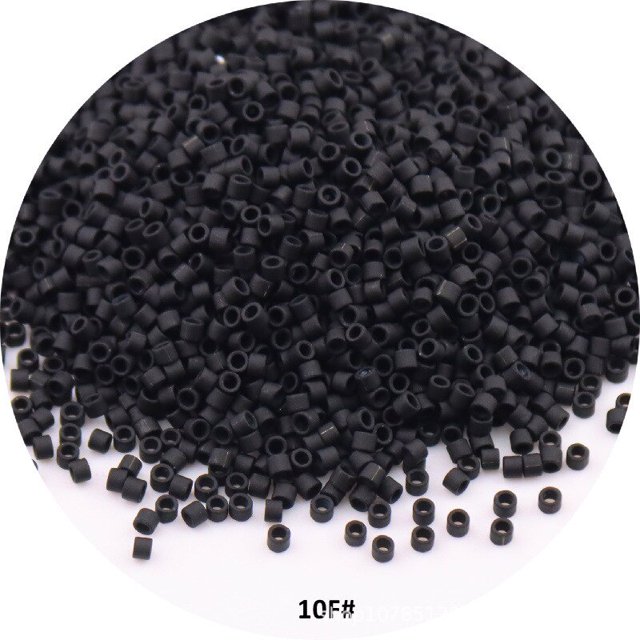 Charms 800pcs 1.6mm Metalizado Miyuki Delica Cuentas De Vidrio Sueltas Espaciadas Para Costura Fabricación De Joyas DIY Encantos Pulseras