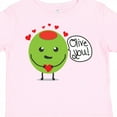 thumbnail image 4 of Inktastic Olive You Boys or Girls Toddler T-Shirt, 4 of 5