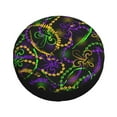 thumbnail image 3 of Easygdp Neon Mardi Gras Wheel Sun Guard, Spare Tire Cover,Universal Trailer Suv Truck Camper Travel,Easy To Install And Remove -14 Inch, 3 of 9