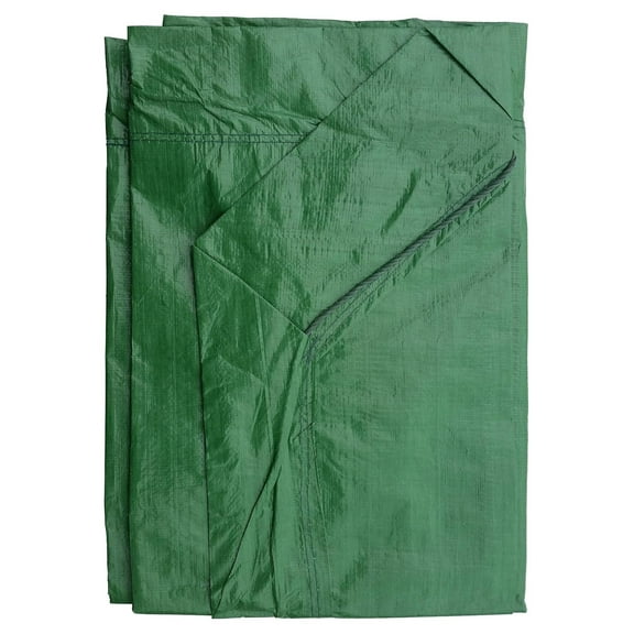 9' x 9' Green Drawstring Tarp