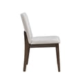 thumbnail image 6 of New Classic Furniture Kody Fabric Upholstered Dining Chair in Beige (Set of 2), 6 of 10