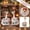 J, variant on 23 Inch Thanksgiving Turkey Porch Goose Outfit Set, Fall Goose Costume with Dinnerware and Utensils for Porch Statue, Seasonal Decoration for Yard and Patio